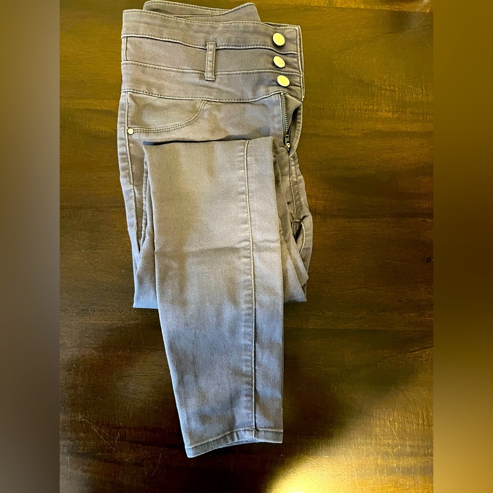 High waist ankle pant